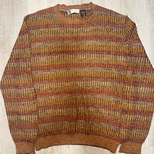 Bachrach Made in Italy Textured Knit Sweater – Size L
